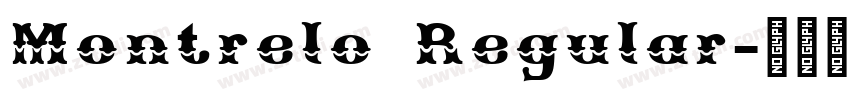 Montrelo Regular字体转换